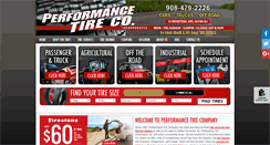 Desktop Screenshot of performancetireco.com